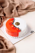 Strawberry Cake (eggless)