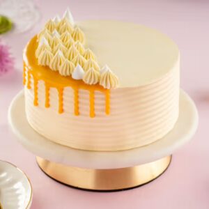Classic Butterscotch Eggless Cake