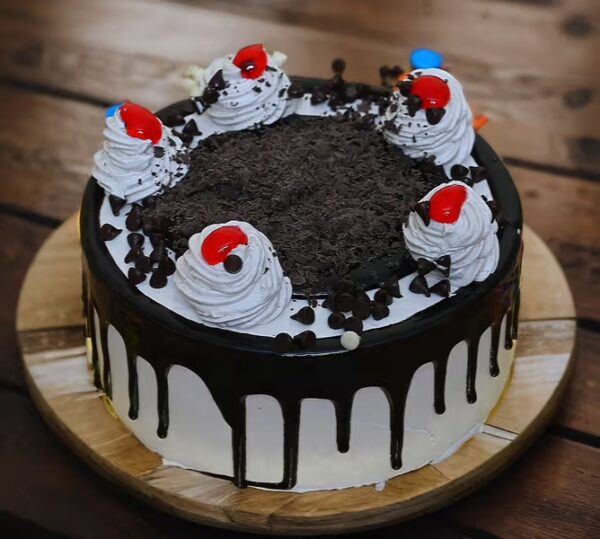 Black Forest New Year Special Cake